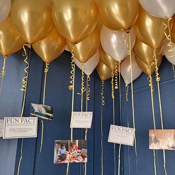 The Shopper's Guide to New Year's Eve Decor Ideas  50th birthday party, Black  gold party, Black and gold balloons