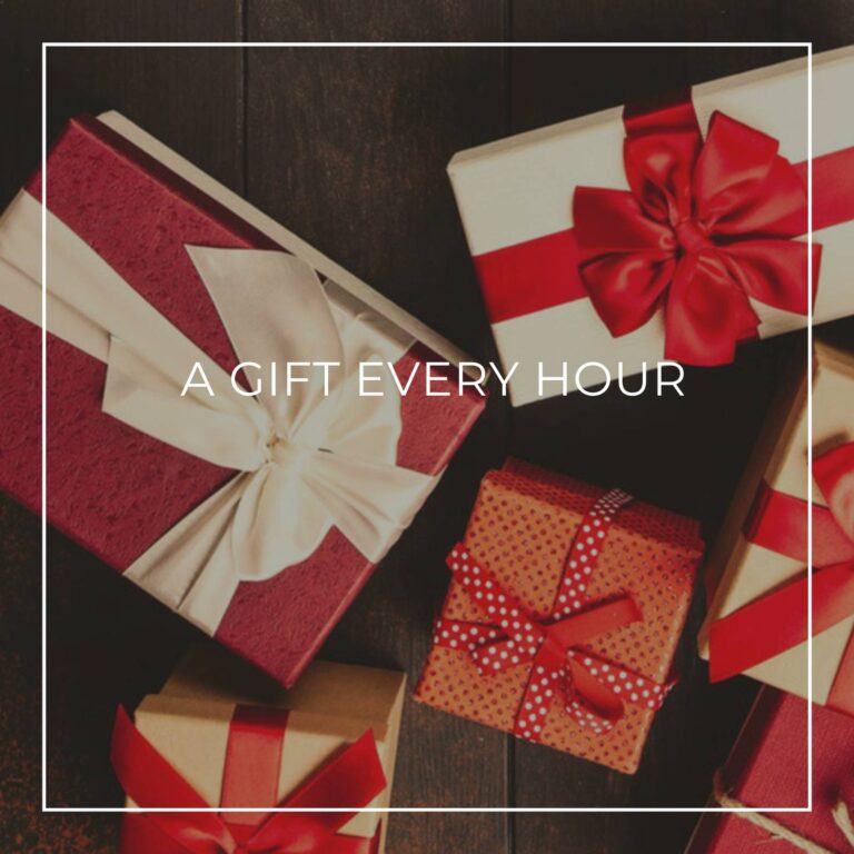 a collection of gift wrapped boxes