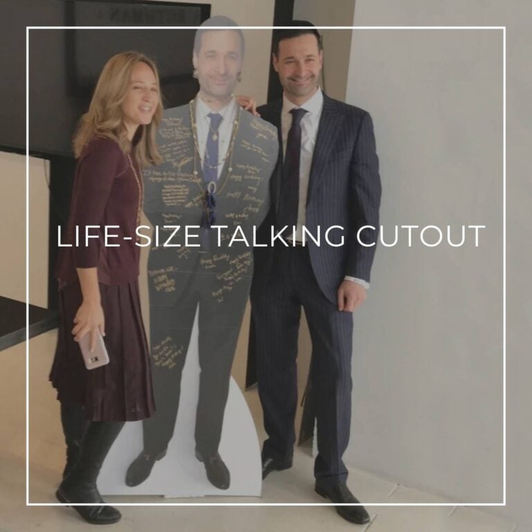 Life-Size Talking Cutout