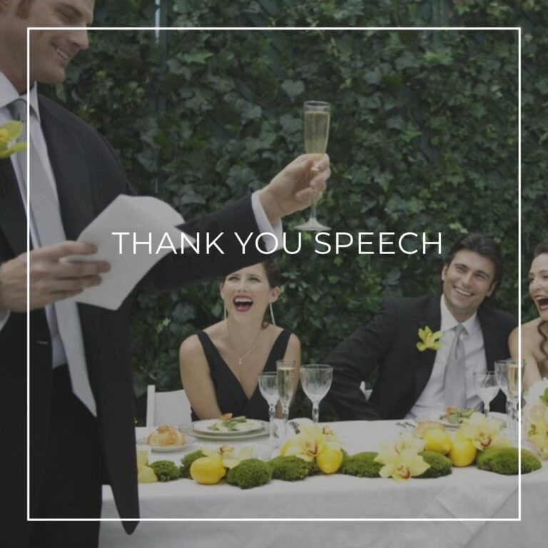 man making a toast and speech for a 21st birthday party