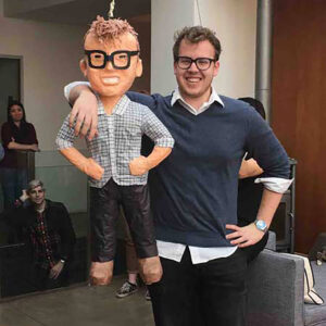Personalized Pinata for 50th birthday party