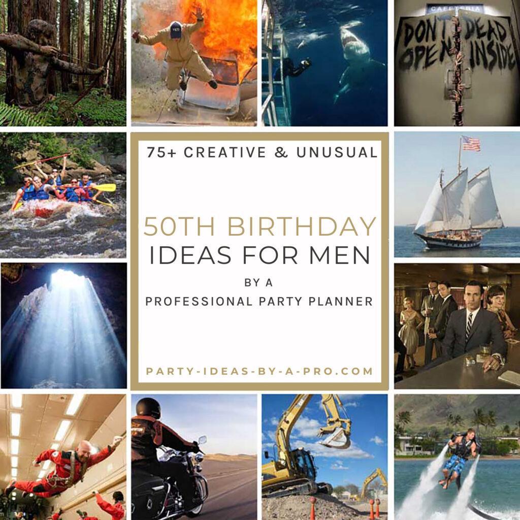 The ultimate list of 100+ 50th birthday party ideas for men