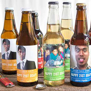 Personalized bottle labels