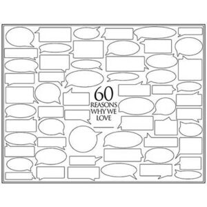 60 Reasons We Love You on your 60th birthday 