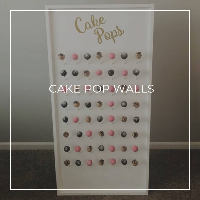 Cake Pop Walls