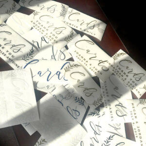 custom card box decal stickers