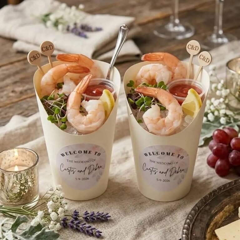 Individual charcuterie cup finished look