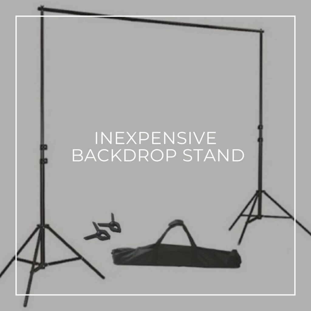 cheap adjustable metal backdrop stand