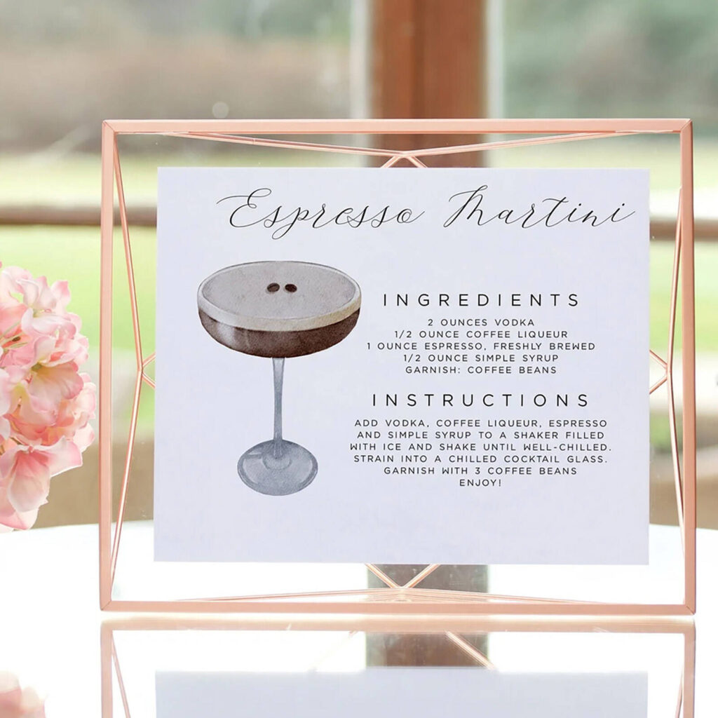 DIY Cocktail Bar - Party Ideas by a Pro