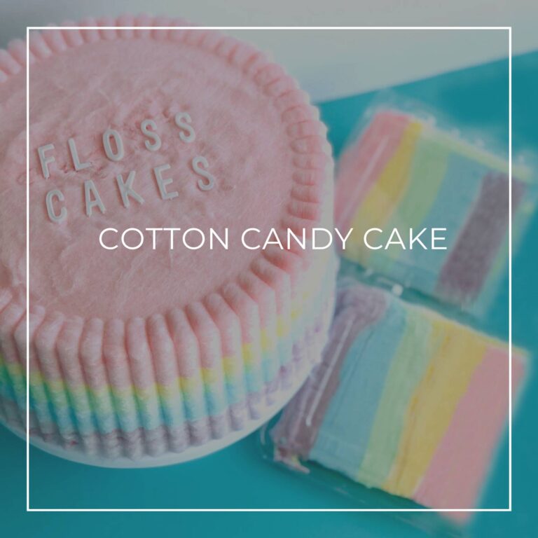 Cotton Candy Cake