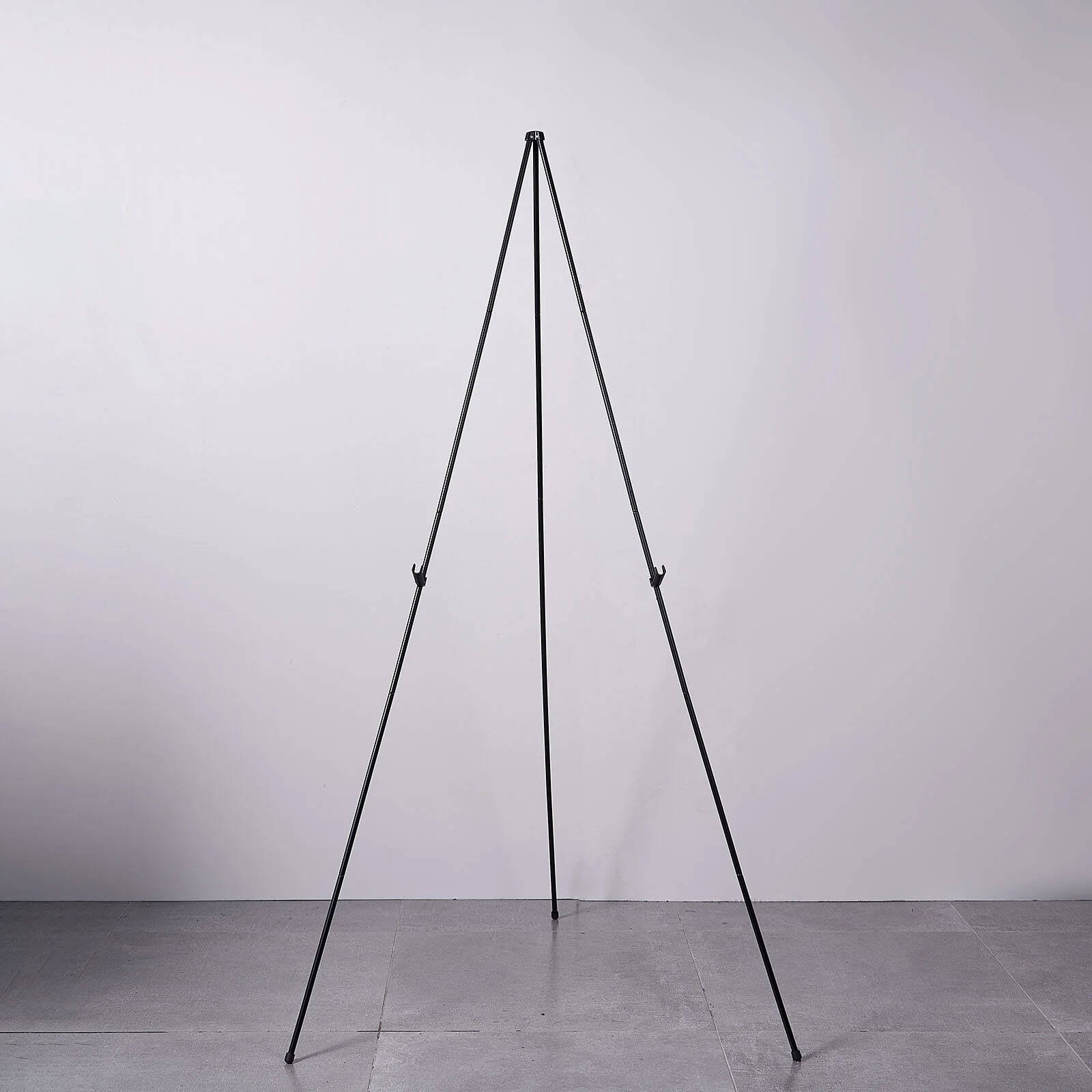 black metal easel stand sign holder