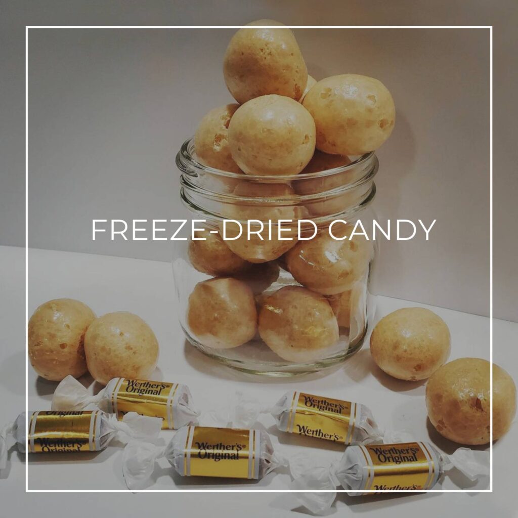 freeze-dried candy; Worthers originals
