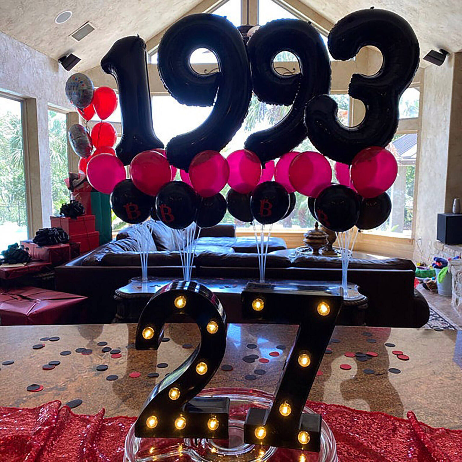 Large Number Balloons | Party Decoration Ideas by a Pro