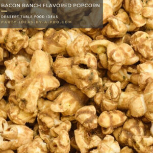 bacon ranch flavored gourmet savory popcorn