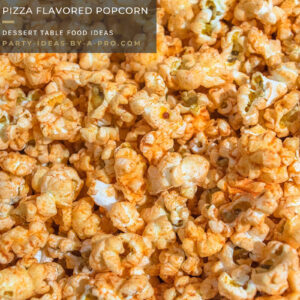 pizza flavored gourmet savory popcorn