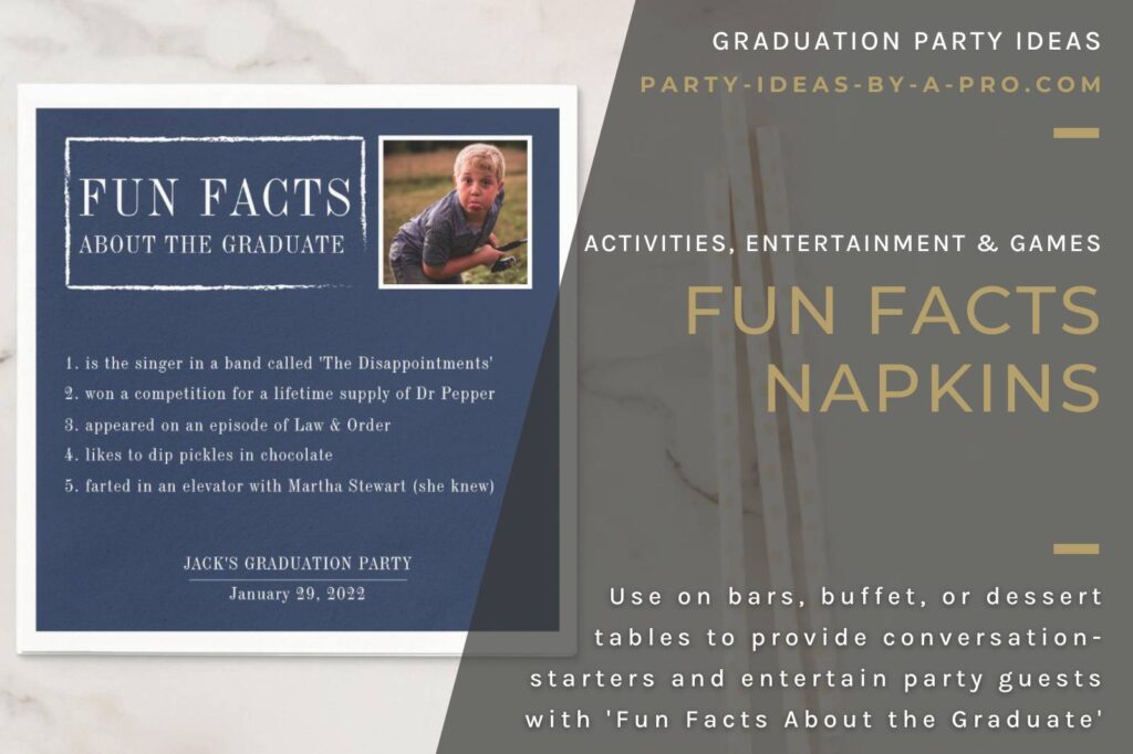 Gradutation Fatcs By a Pro: Graduation Party Activities by a Professional