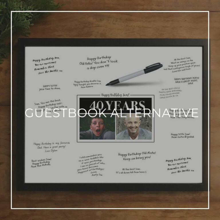 Guest Book Alternative: Signing Poster