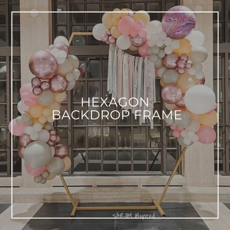 Hexagon Backdrop Frame