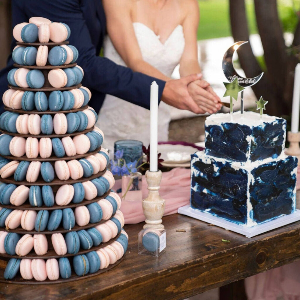 Macaron Table By a Pro: Macaron Tower Stand | Dessert Table Display Stands