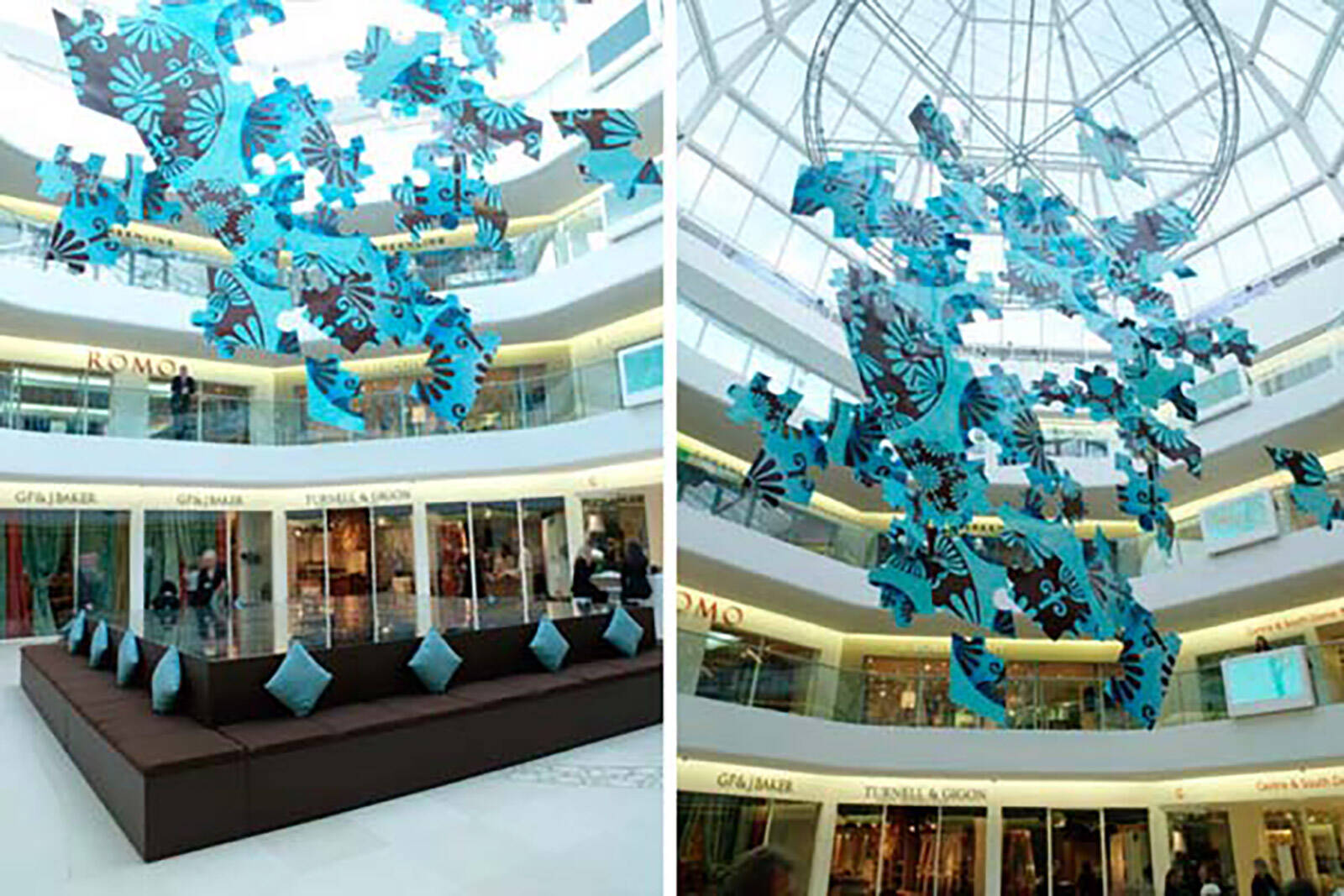 interiors at Chelsea Design Center for London Design Week produced by Matt James of Leftfield Productions