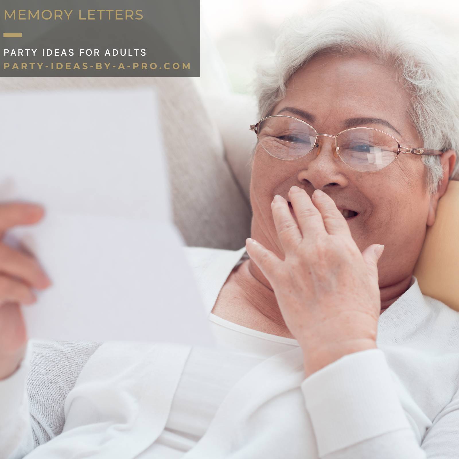 Share a Memory Letters - How to Make a Birthday Special