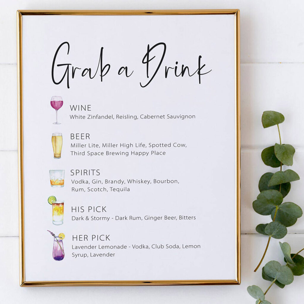 Printable Party Signs - Party Decoration Ideas by a Pro
