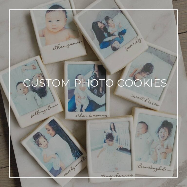 Custom Photo Cookies