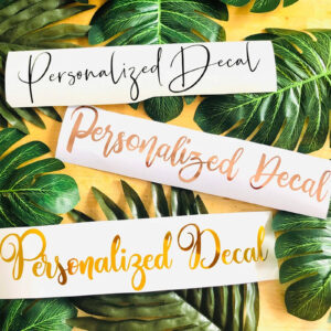 personalized decal stickers
