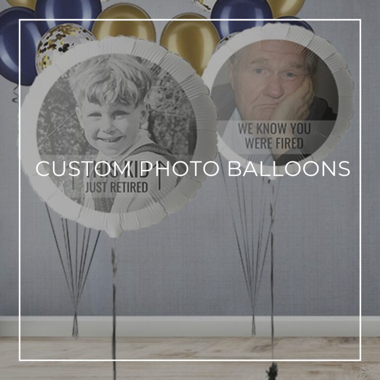 This Kid Just Retired and We Know You Were Fired custom photo retirement balloons