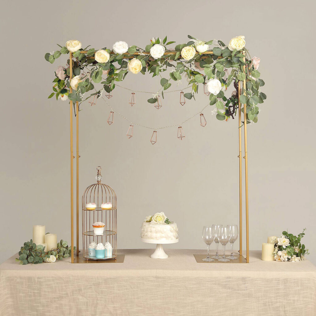 Adjustable Tabletop Backdrop Frame | Party Ideas by a Pro