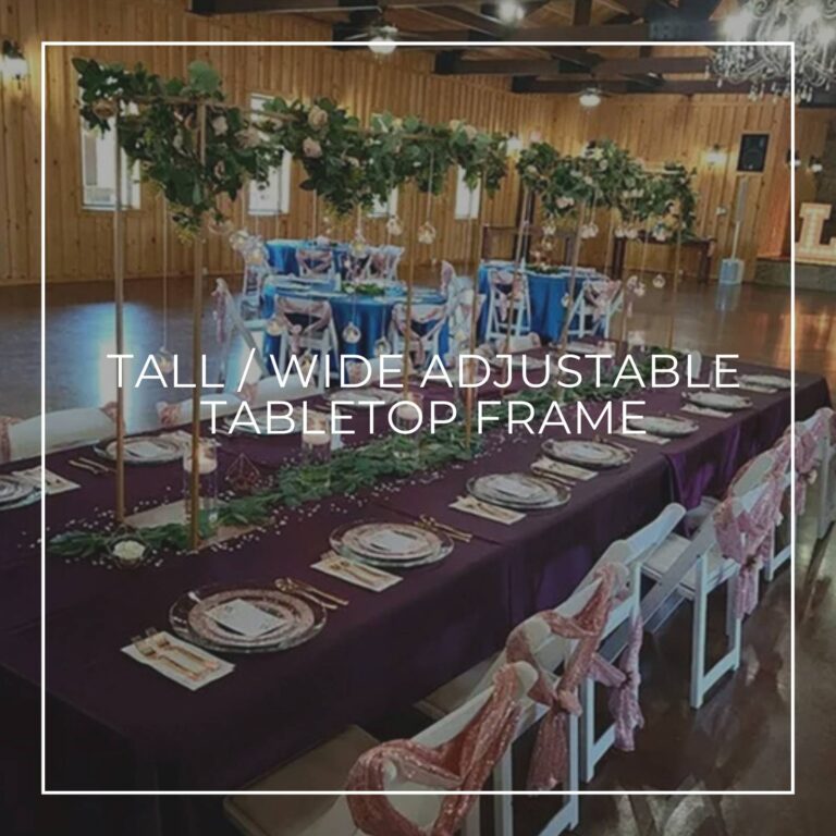 Tall / Wide Adjustable Tabletop Frame