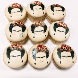 Frida Kahlo themed macarons