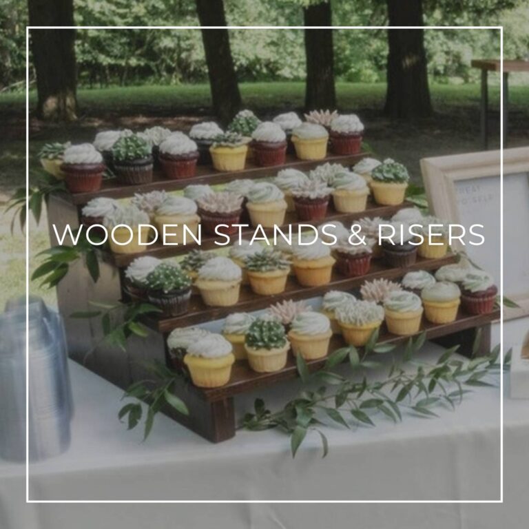 Wood Food Risers